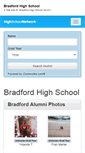 Mobile Screenshot of bradfordhighschool.org